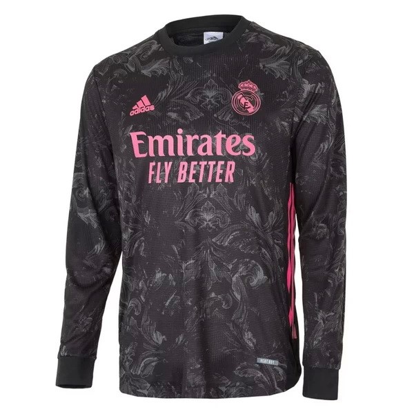 Tailandia Camiseta Real Madrid Tercera equipo ML 2020-21 Negro